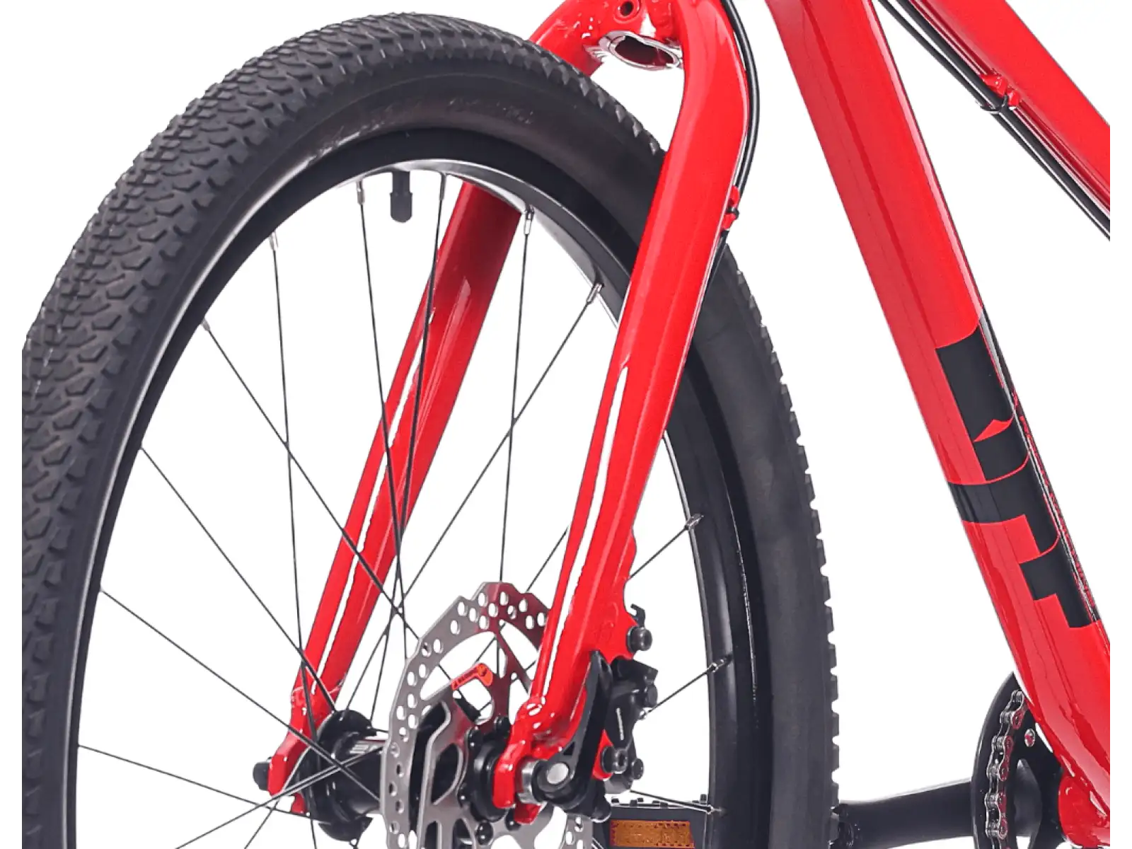 Rock Machine RIFF Tr 24 children's bike Gloss Fire Red
