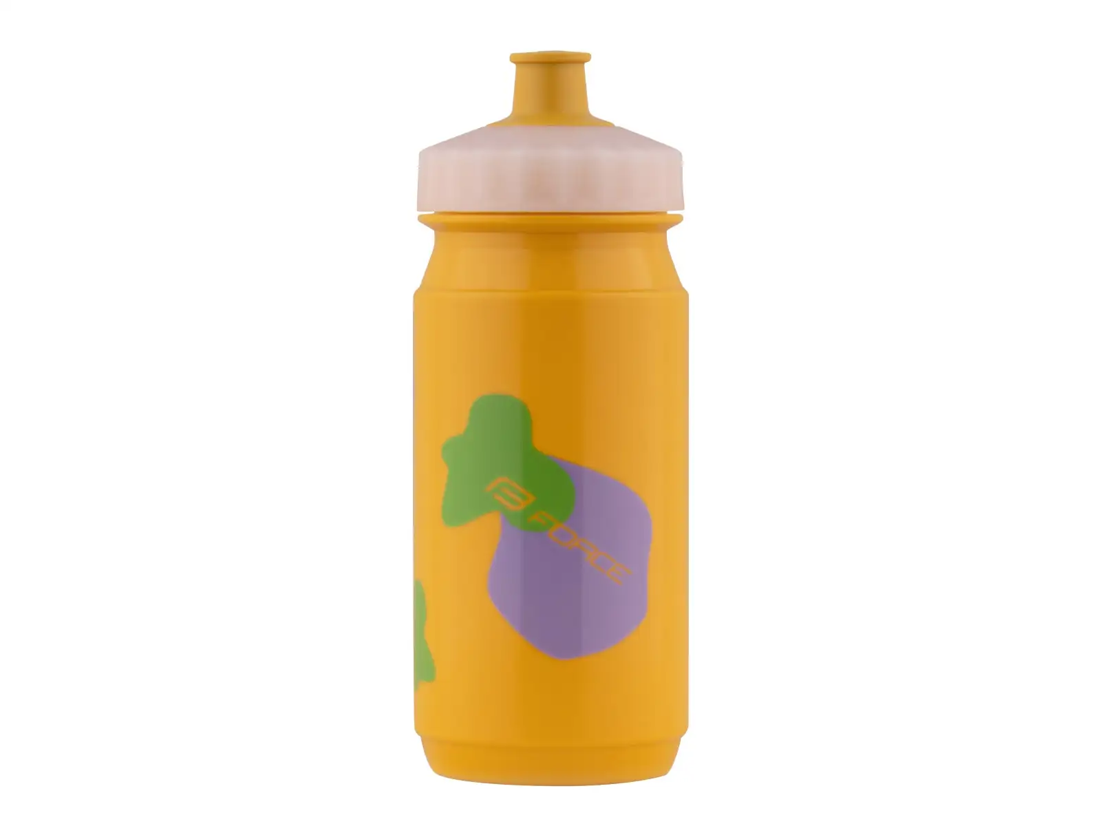 Force Party Ride cycling bottle 550 ml yellow