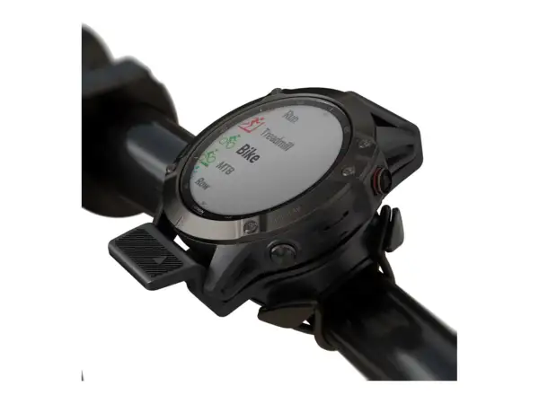 Garmin QuickFit Quarter-turn Bike Mount set for attaching watch to handlebars
