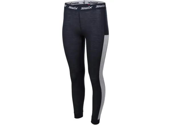 Swix Aspire wool women's functional pants Grey/White