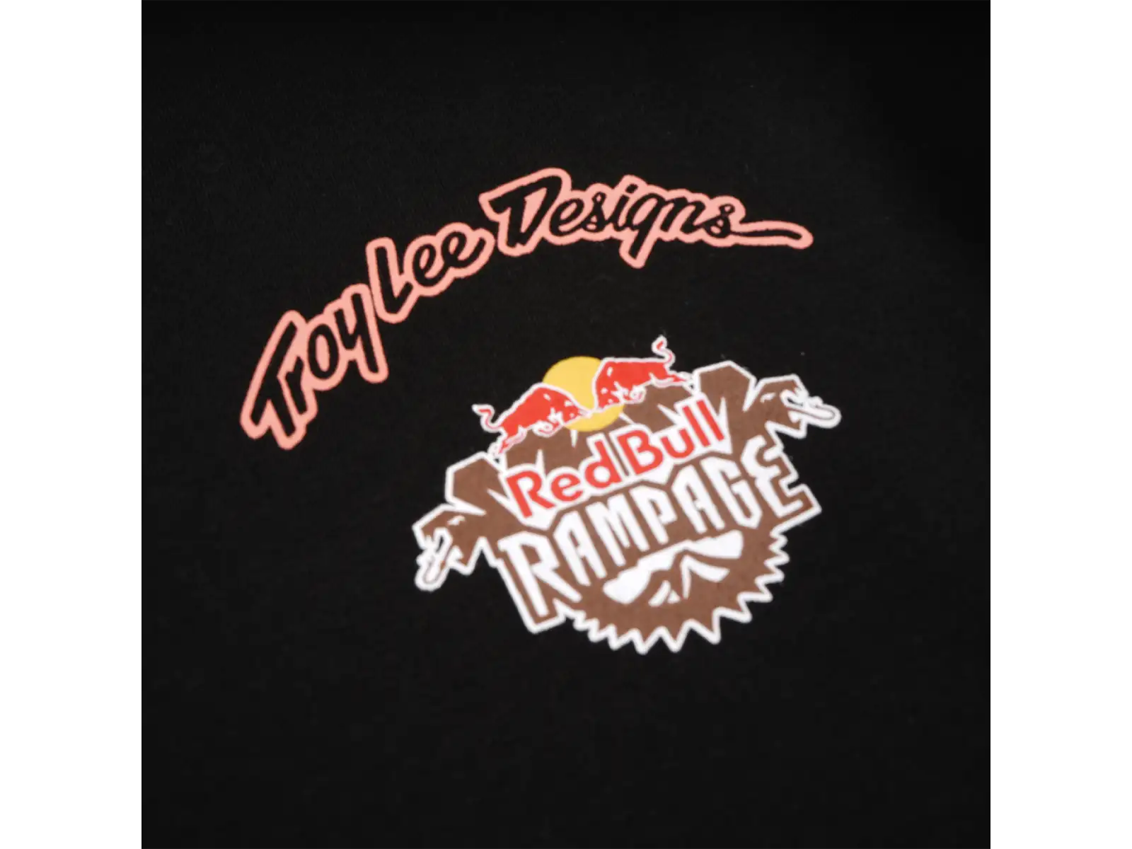 Troy Lee Designs x Red Bull Rampage Valley of Gods men's t-shirt short sleeve Black