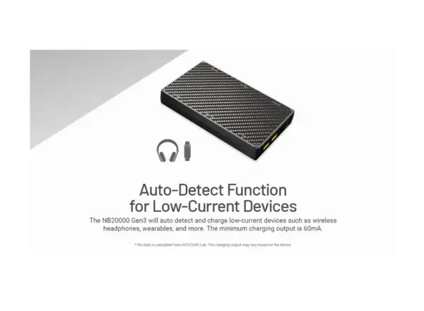 Nitecore High-Performance Power Bank NB20000 Gen3