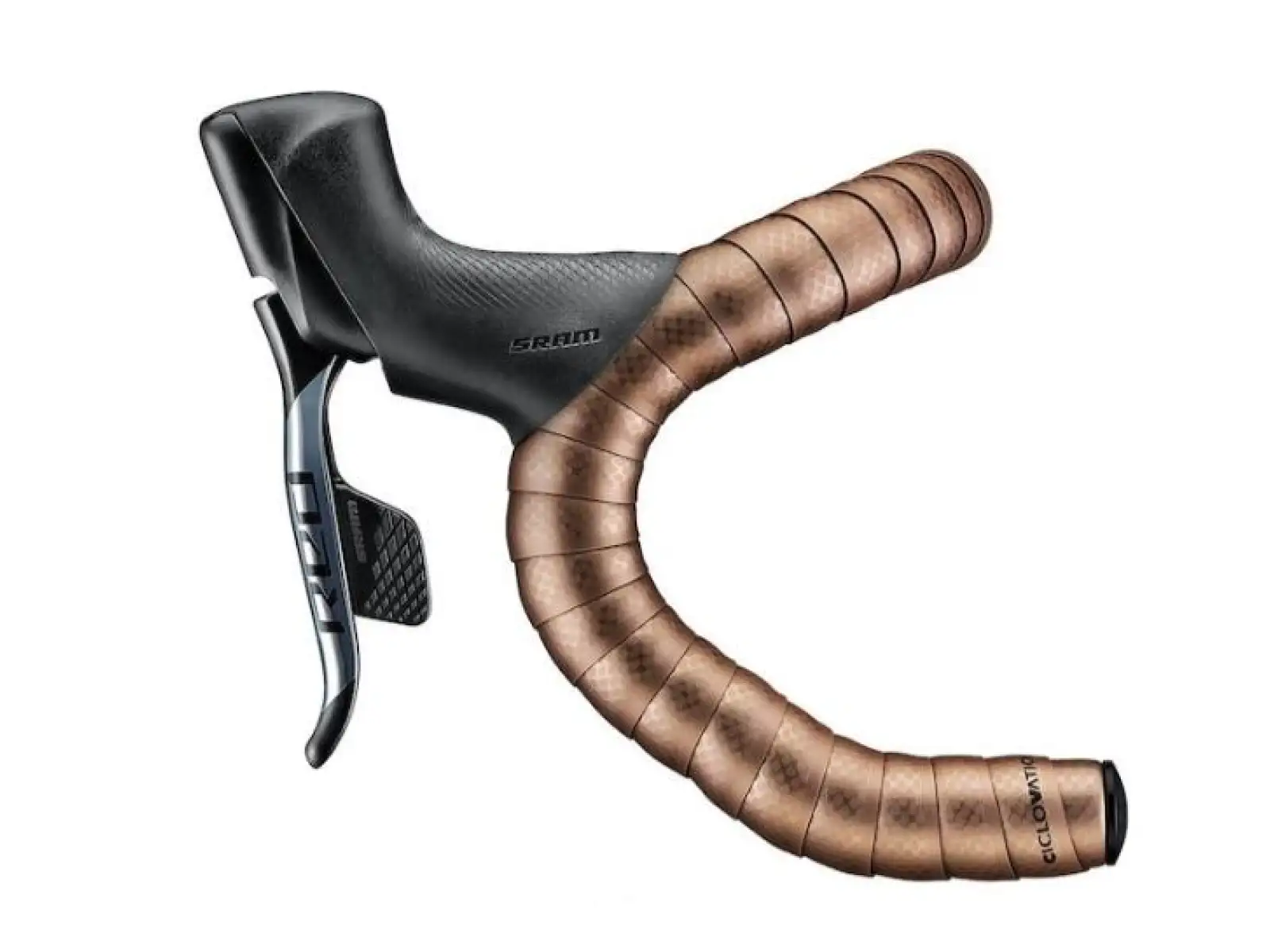 CICLOVATION Wrap Poly Touch Vapor Metallic Champagne