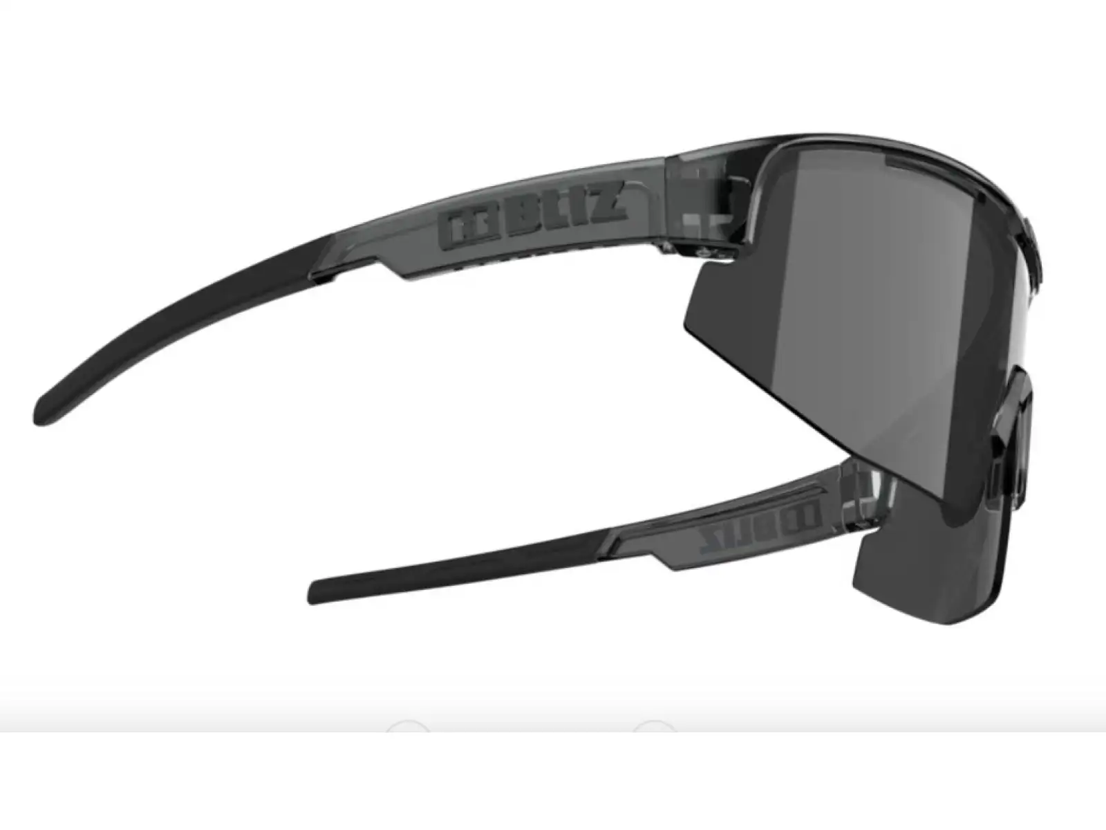 Bliz Matrix glasses Crystal Black/Smoke Silver