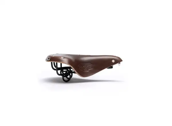 Brooks B72 leather saddle brown - Unpacked