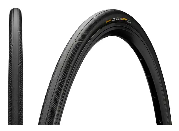 Continental Ultra Sport 3 E-25 road tire wire black