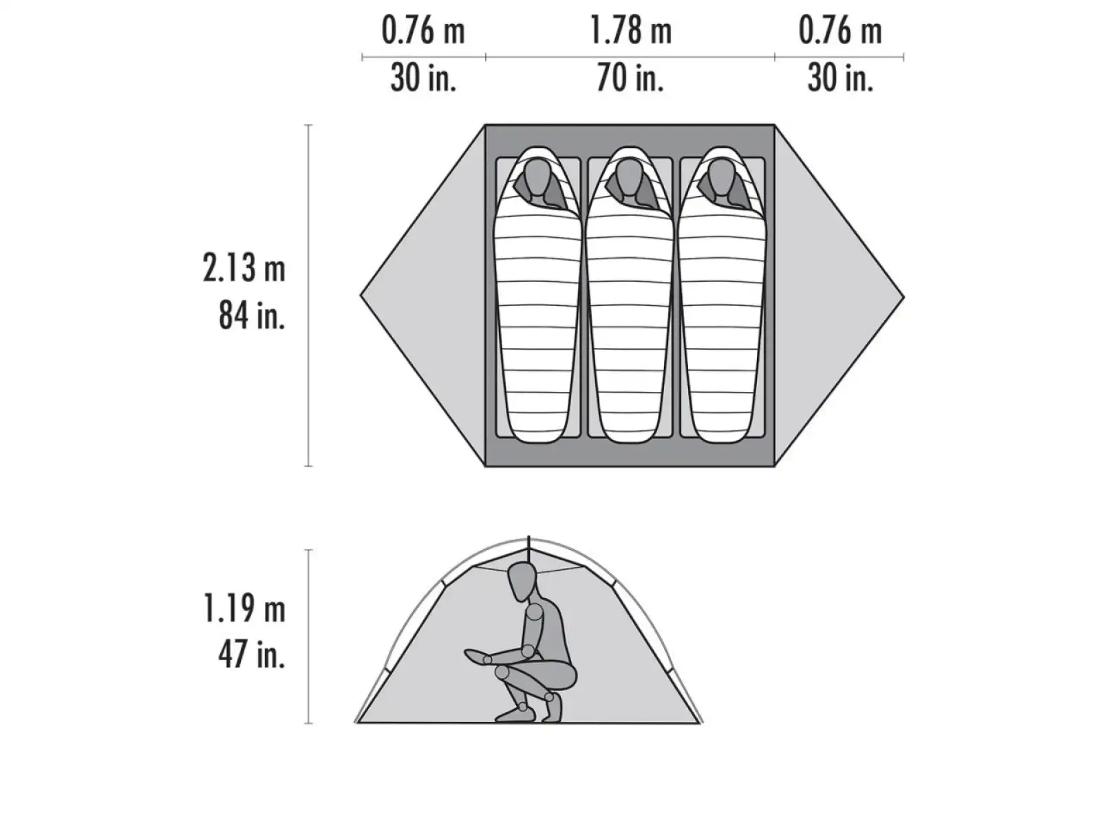MSR Access 3 3-Person Expedition Tent