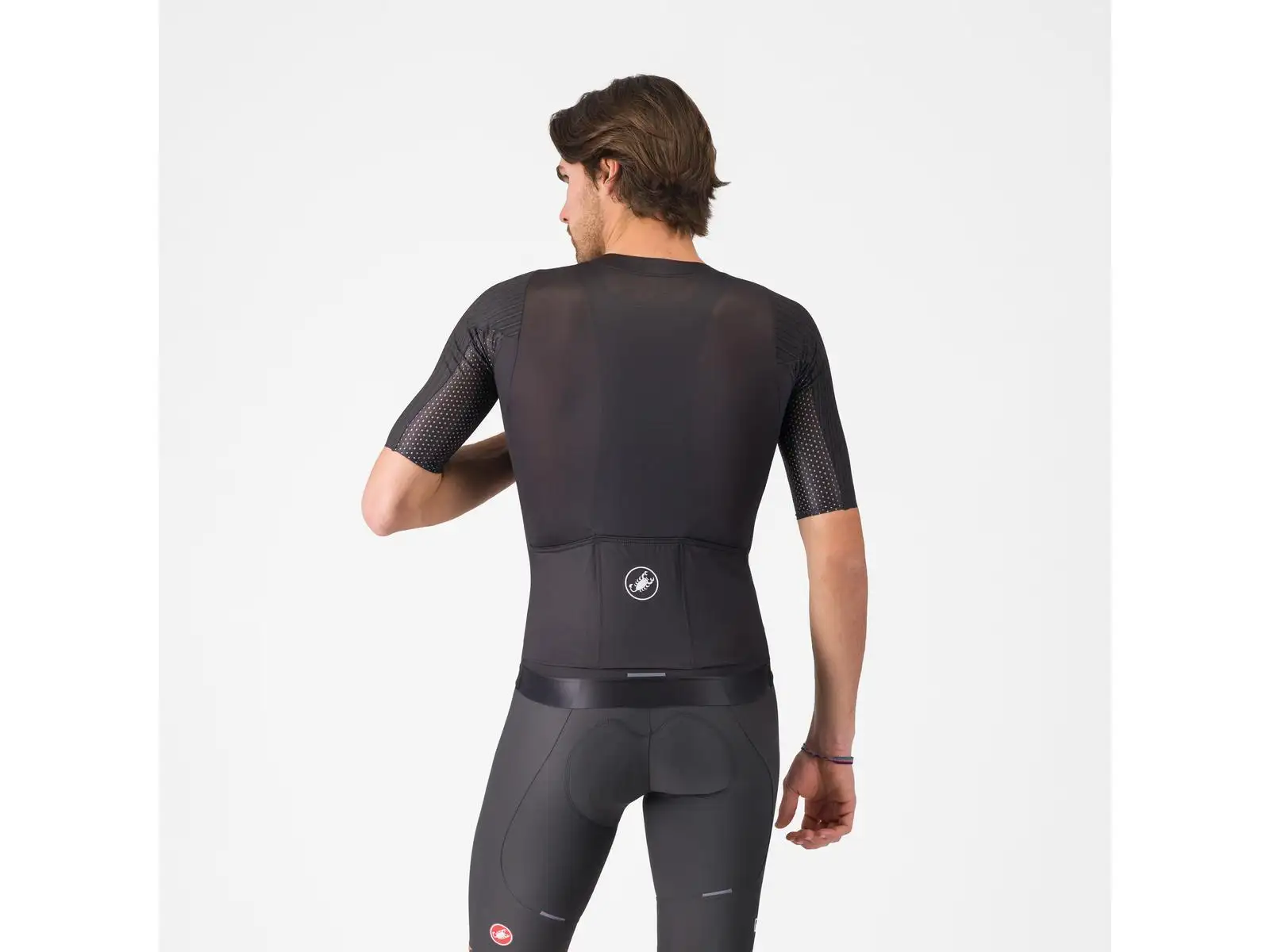 Castelli Giro Vintage Maglia Nera 34 men's jersey short sleeve Nero