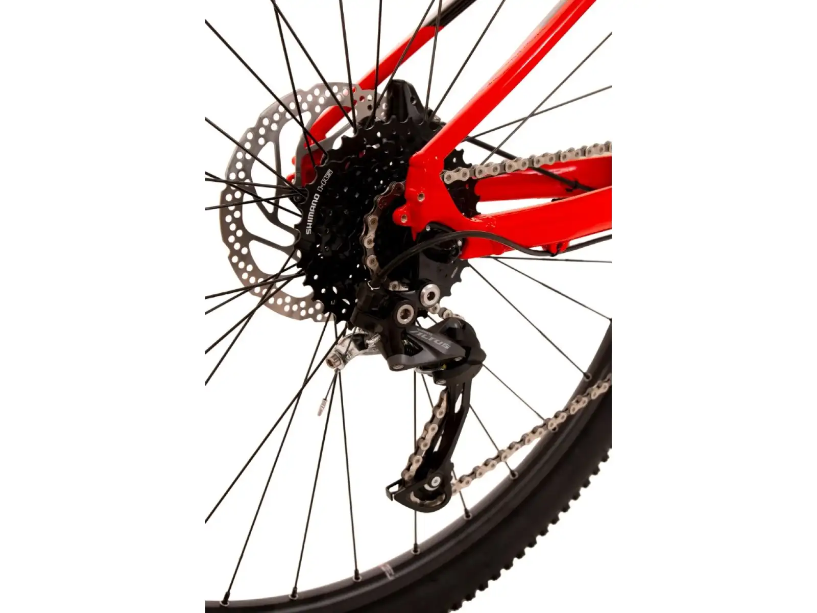 Rock Machine Blizz 30-29 Red/Silver mountain bike
