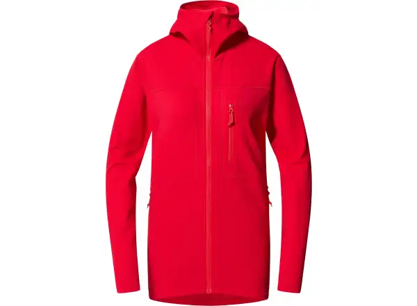 Haglöfs Rosson Mid women's sweatshirt red