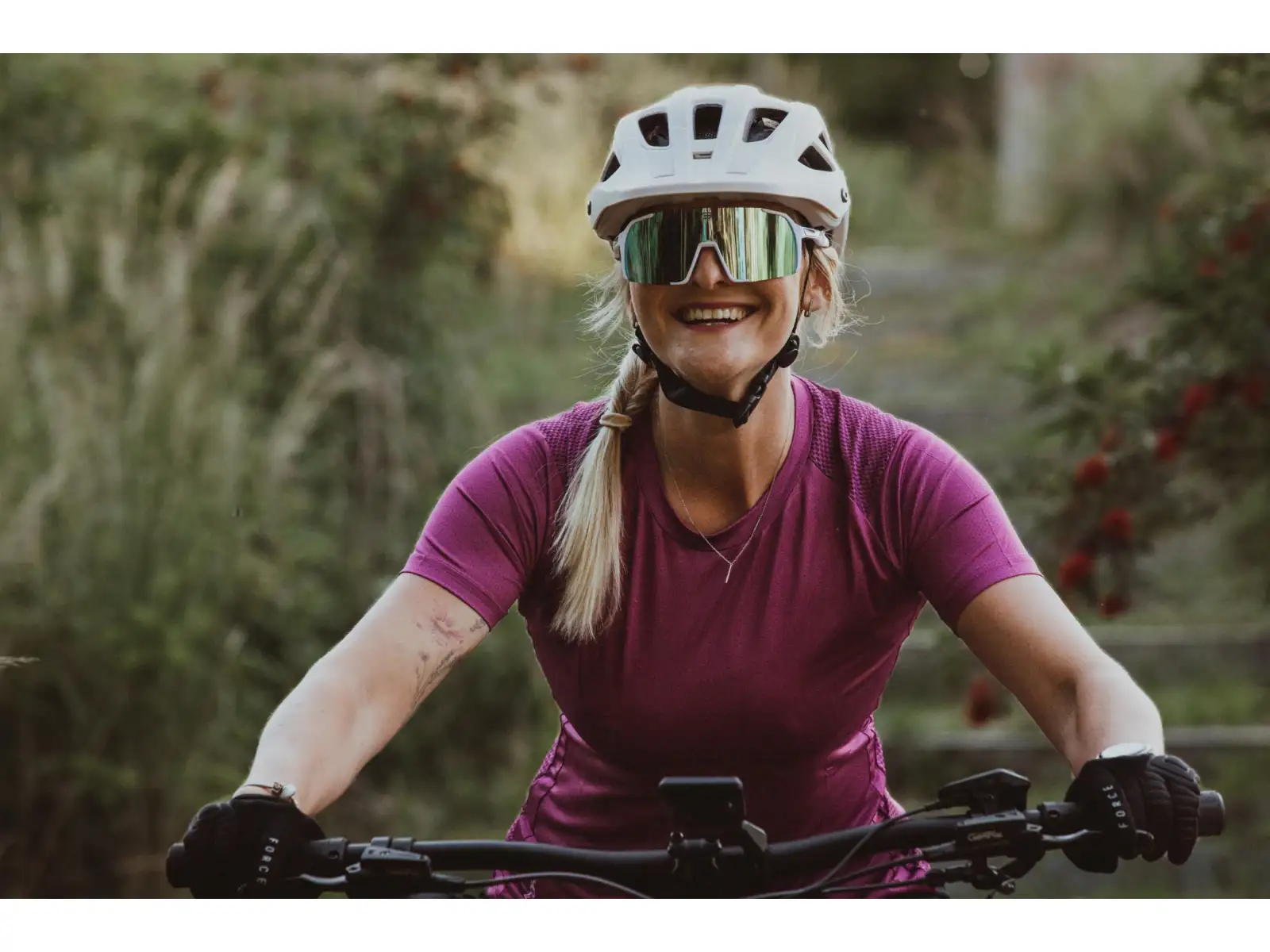 Force Glare glasses white/yellow mirror lens