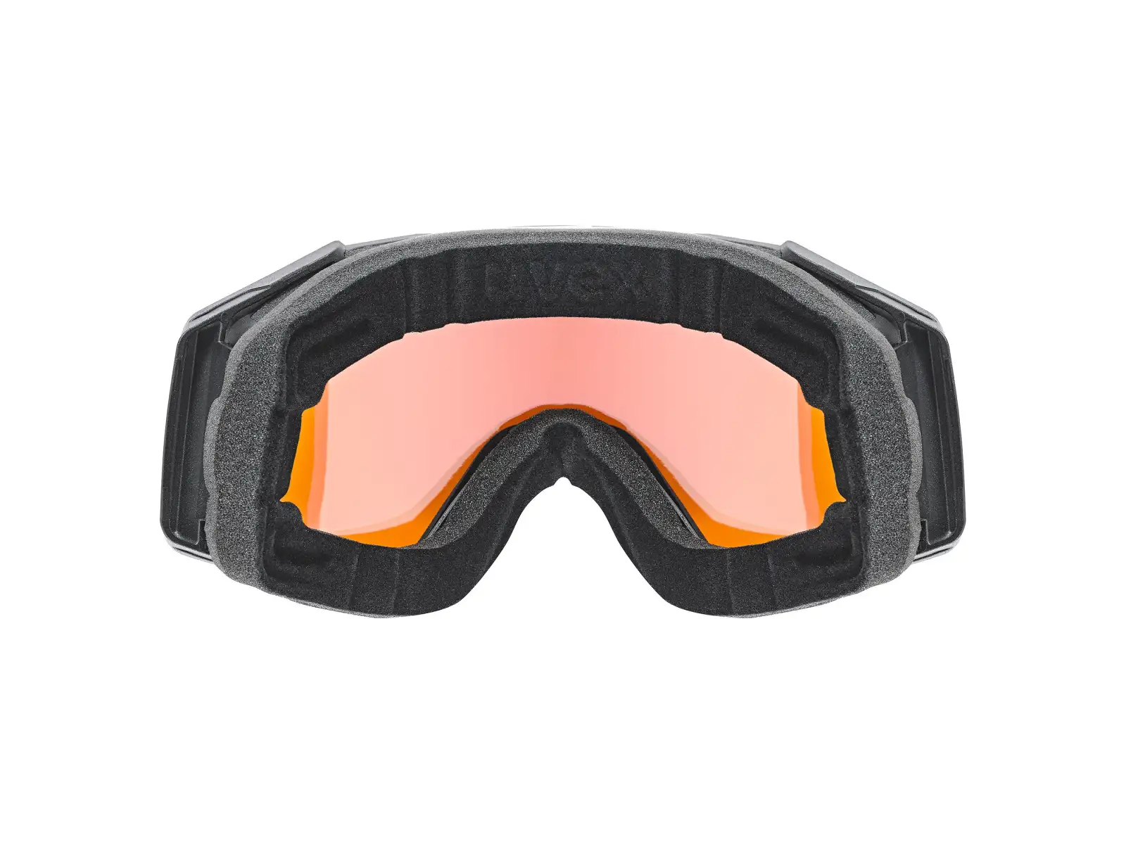 Uvex Gravity FM ski goggles black matt/rainbow - yellow