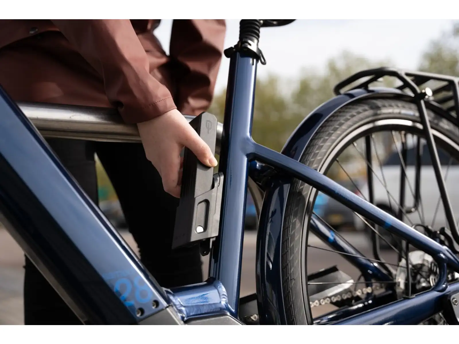Hiplok Switch folding lock black