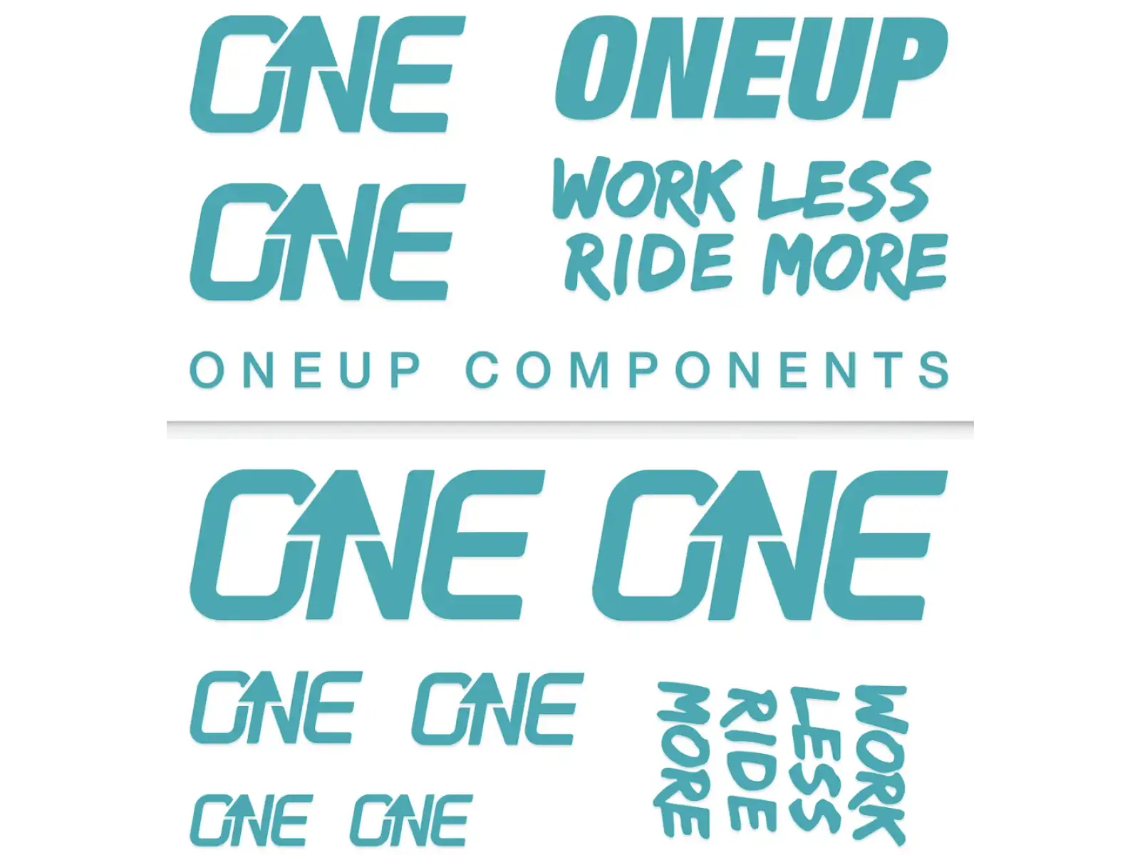 OneUp Decal Kit handlebar stickers