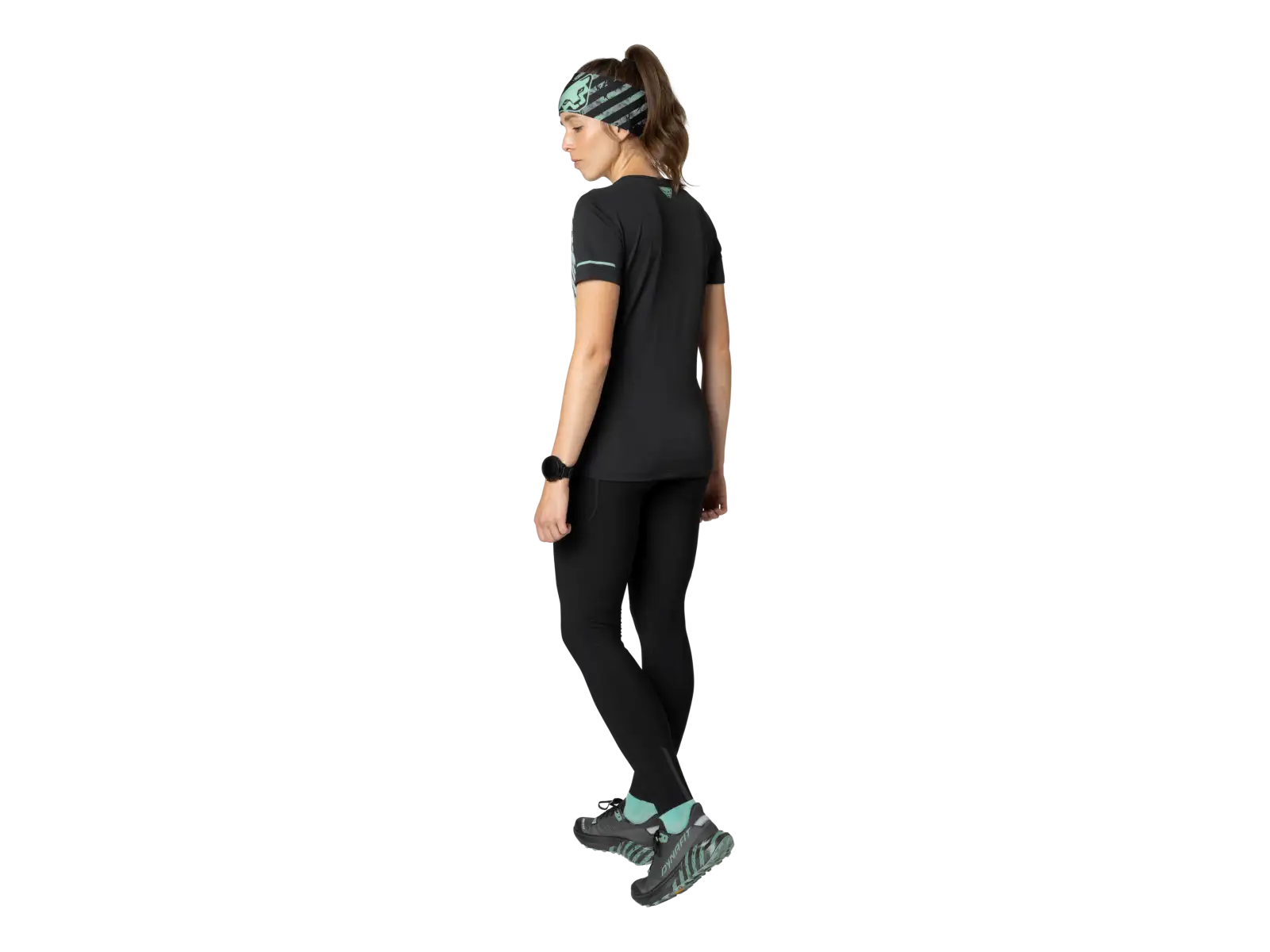 Dynafit Ultra women's running tights Black Out