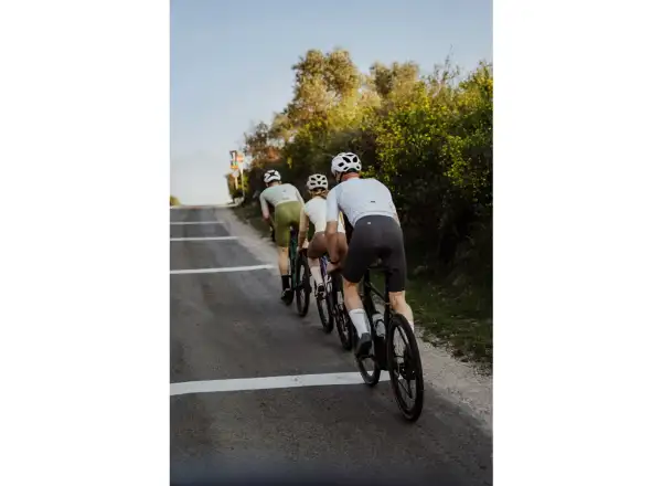 Force Leopard men's jersey short sleeve white/gray