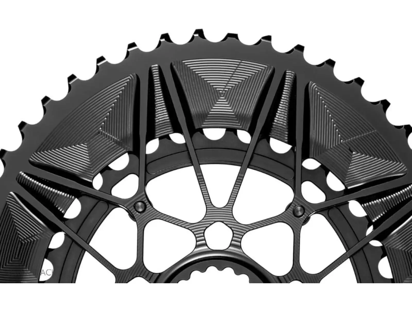 Absolute Black Cannondale Road Oval 50-34T chainring