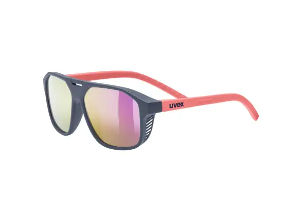 Uvex children's sports glasses Cosmic Blue - Red Matt/Mir. Purple