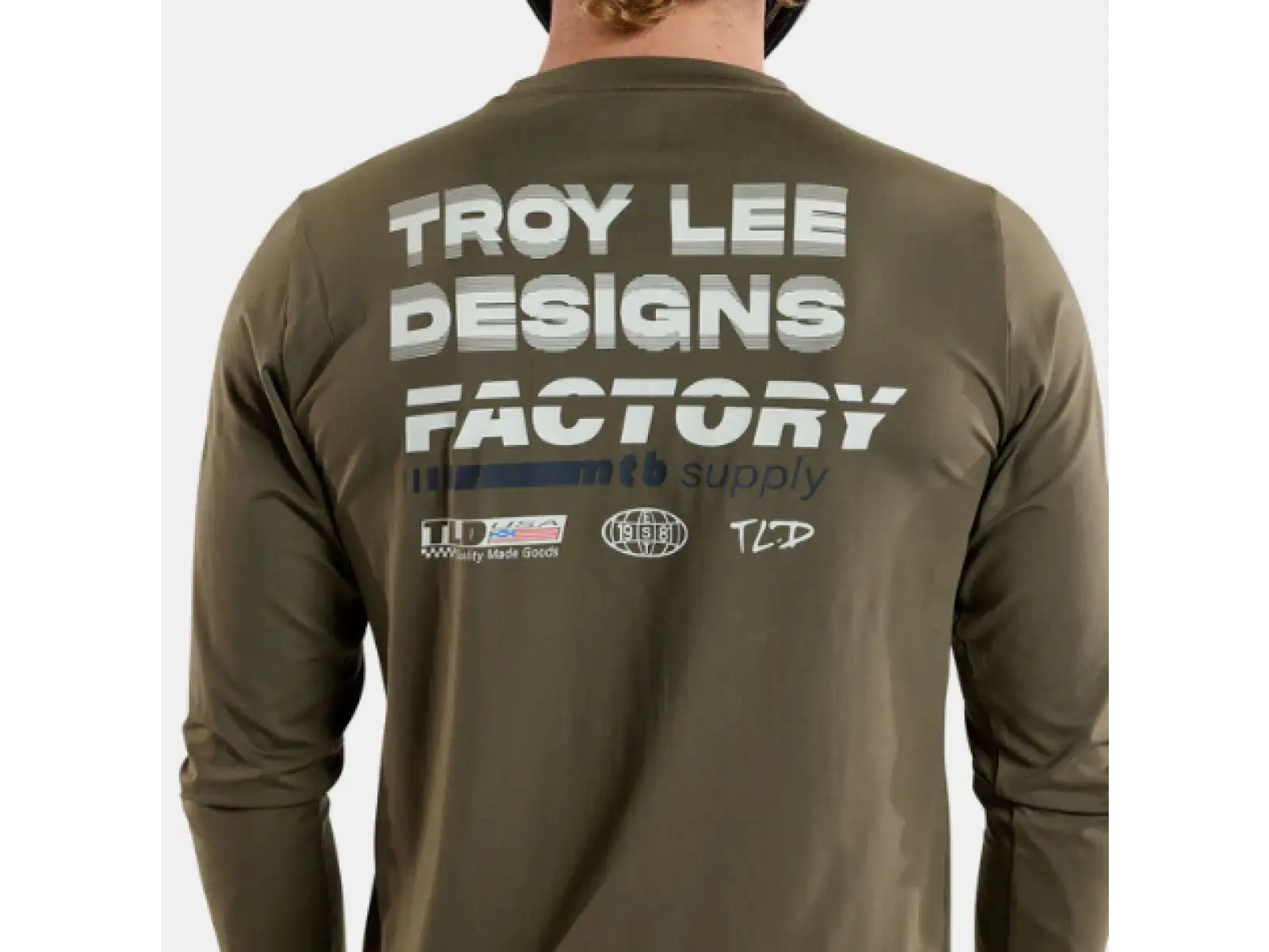 Troy Lee Designs Ruckus Ride Tee Factory men's jersey long sleeve Caper