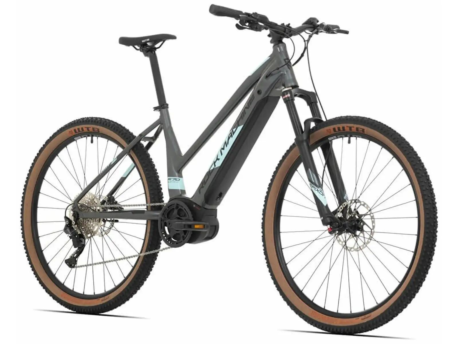 Rock Machine Torrent INT e70-29 Bosch Lady dark silver/black/light mint mountain e-bike