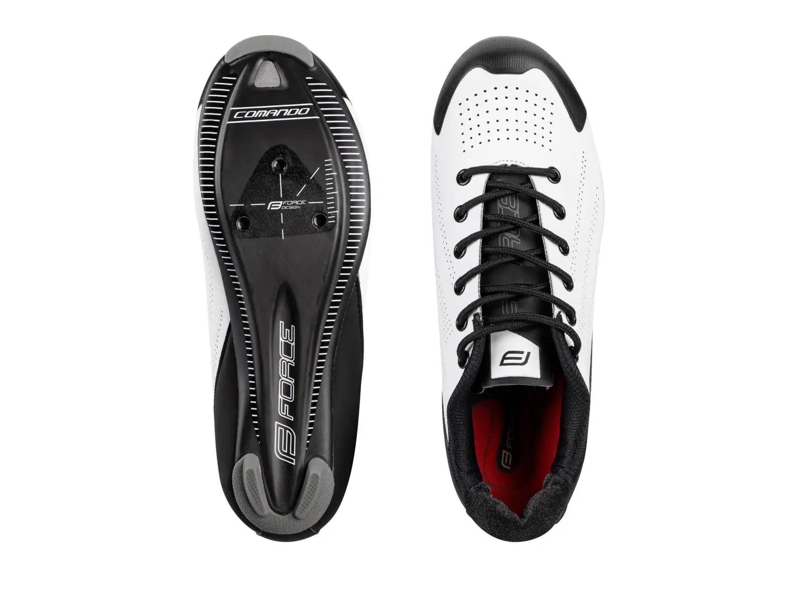 Force Comando Carbon road men's cycling shoes white