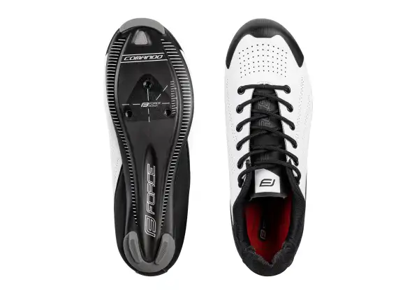 Force Comando Carbon road men's cycling shoes white