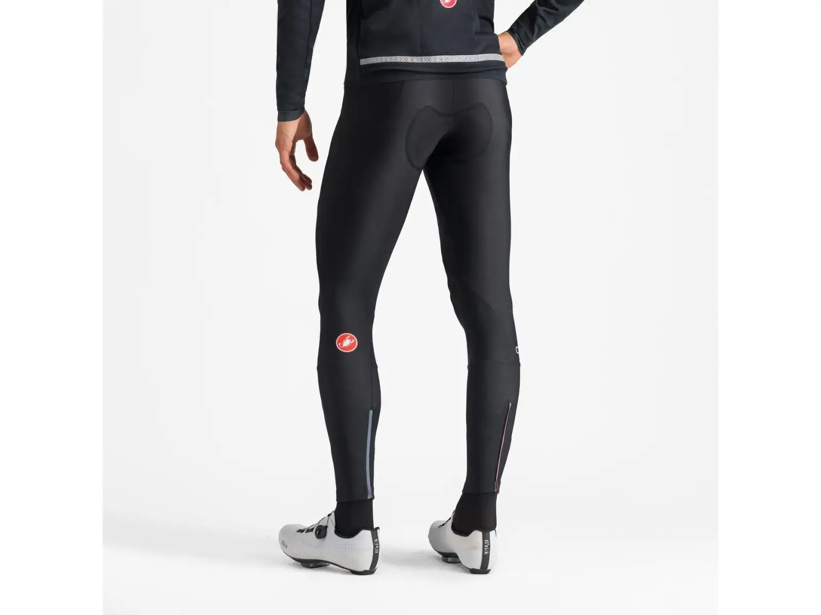 Castelli Entrata men's bib shorts with chamois Black