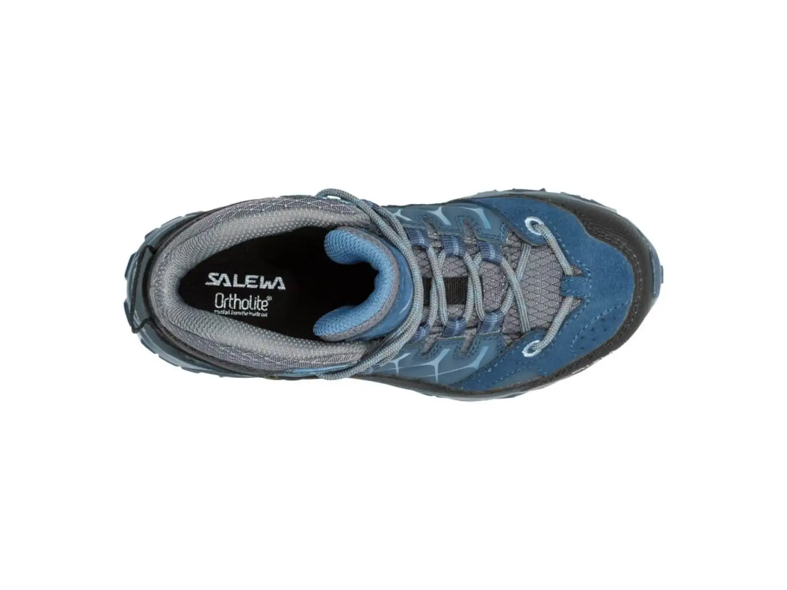 Salewa Alp Trainer Mid GTX Outdoor Shoes Kids Dark Denim Charcoal