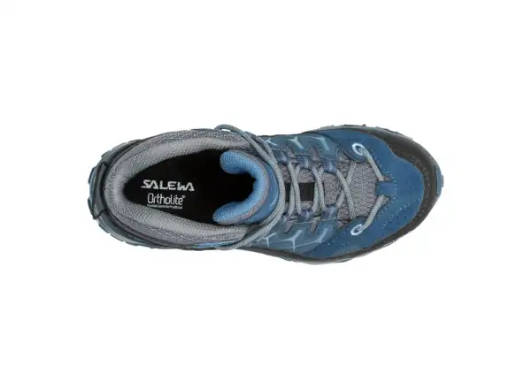 Salewa Alp Trainer Mid GTX Outdoor Shoes Kids Dark Denim Charcoal