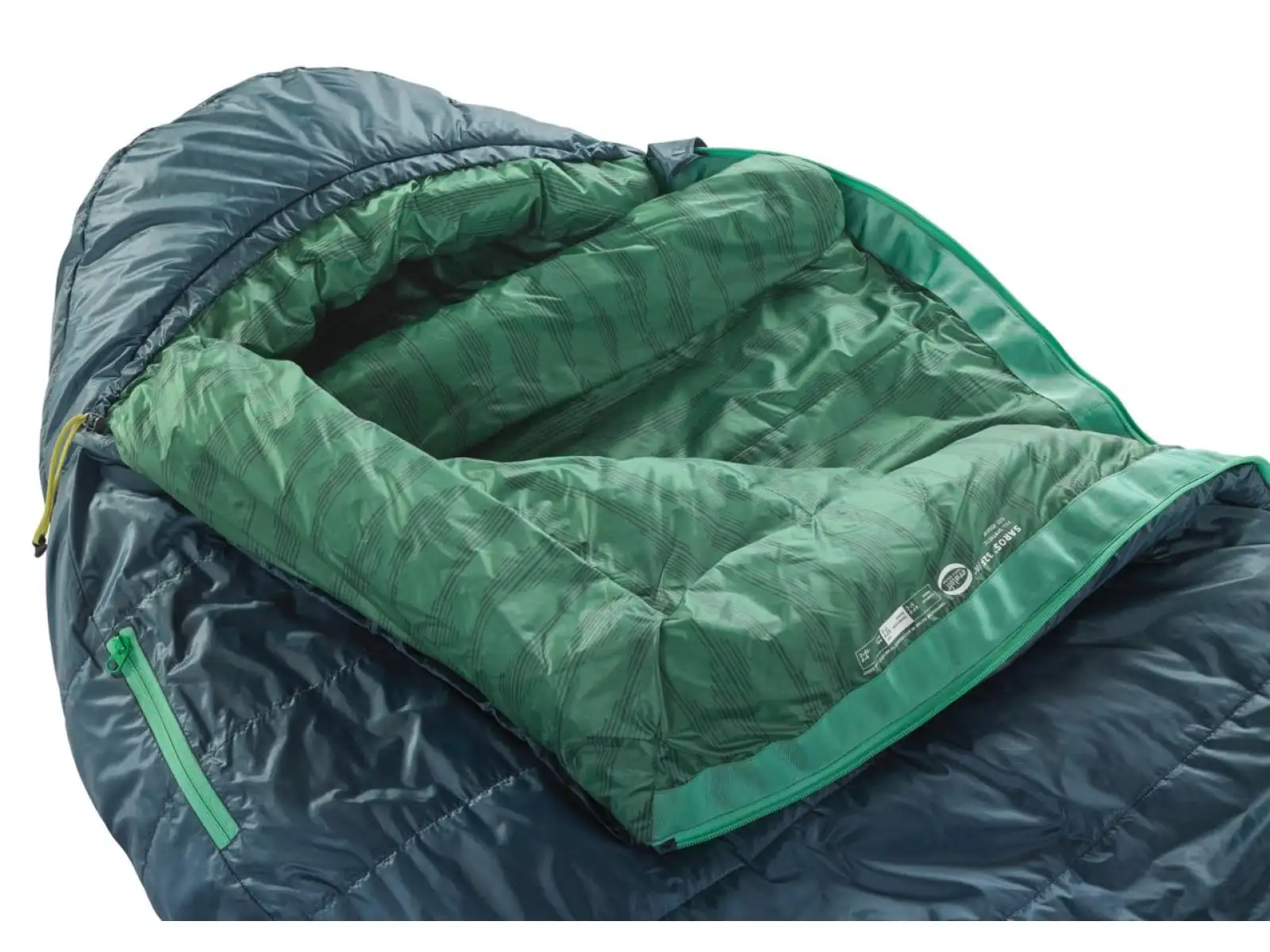 Therm-A-Rest Saros Small Sleeping Bag 0 °C blue-grey