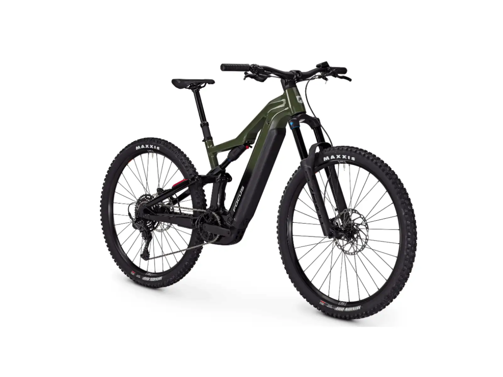 Focus Thron2 6.7 mountain e-bike 800 Wh Urbangreen / Magicblack
