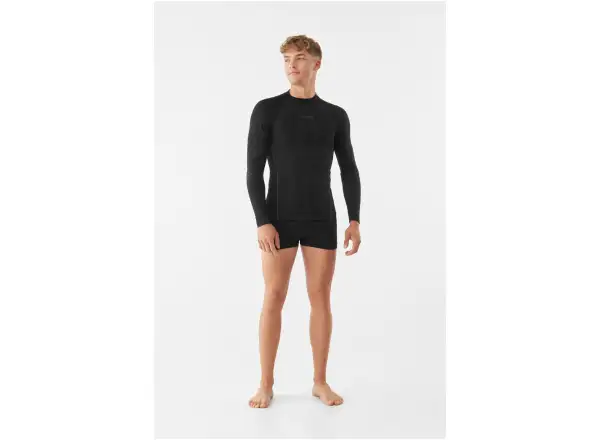 Viking Eiger men's base shirt long sleeve black