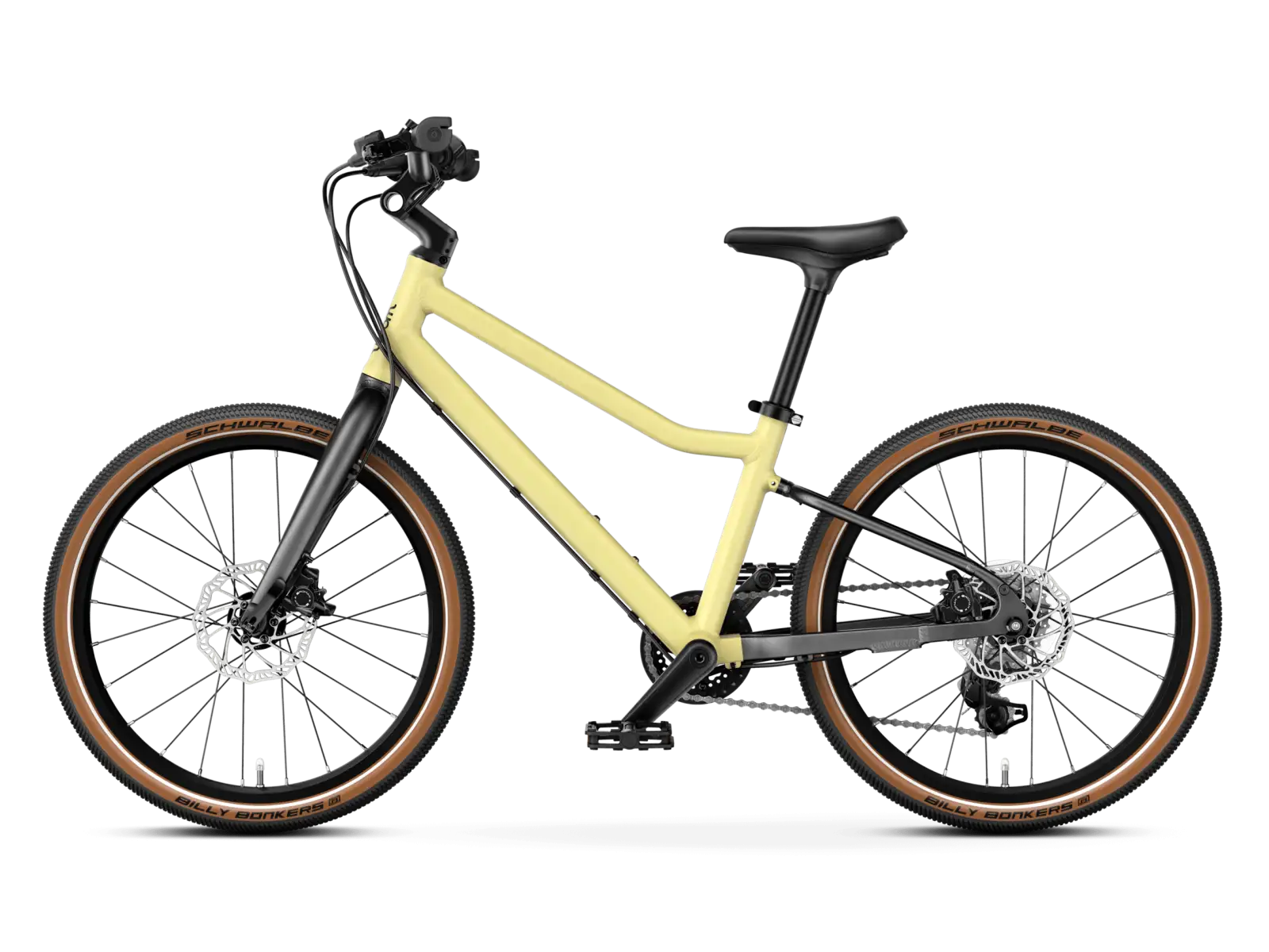 Woom 4 EXPLORE children's bike mellow yellow
