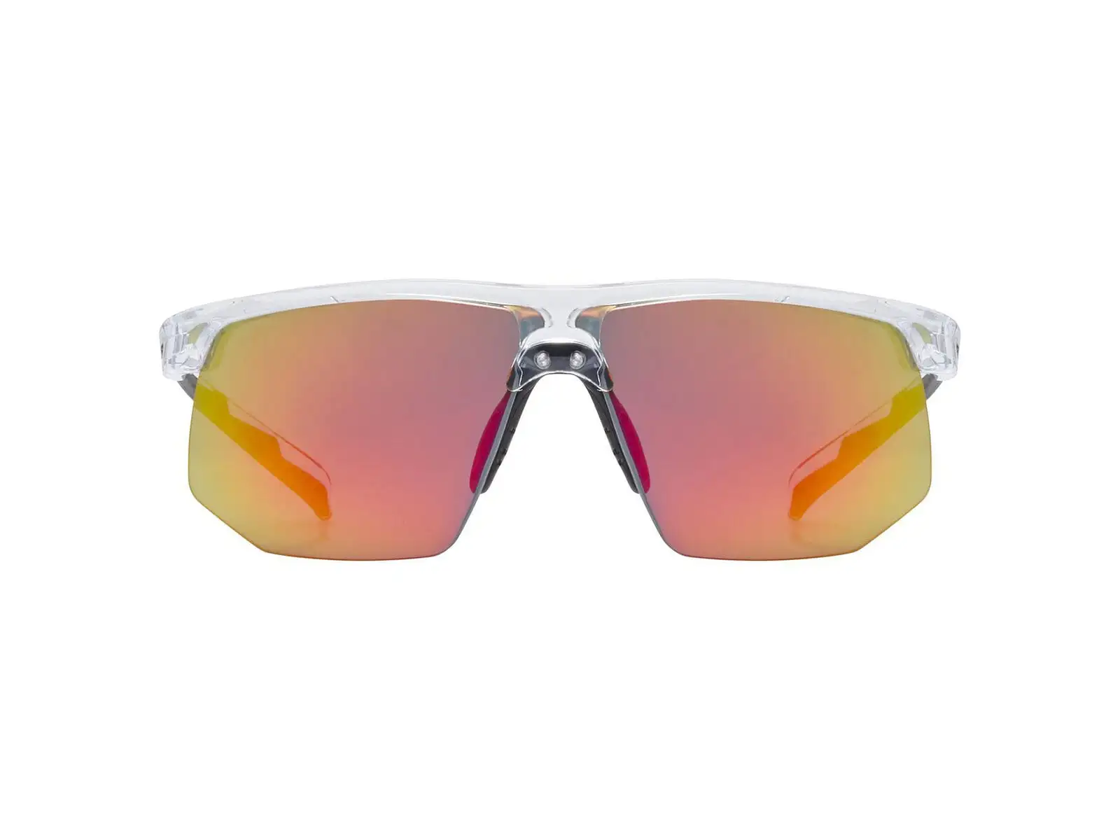 Uvex Aerios Glasses Clear / Mir. Red