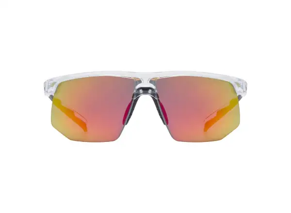 Uvex Aerios Glasses Clear / Mir. Red