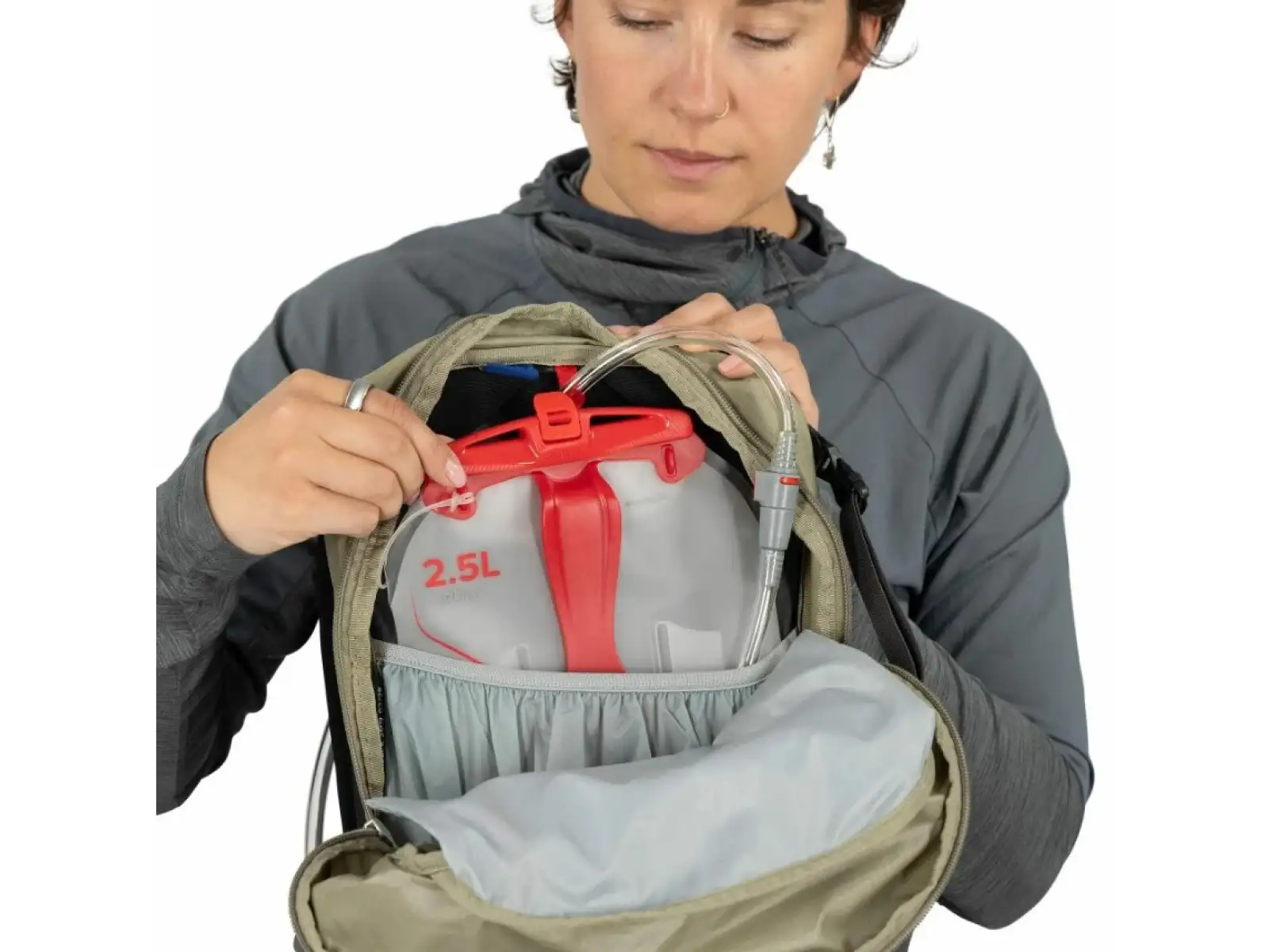 Osprey Hikelite backpack 18 l Tungsten/Yelow