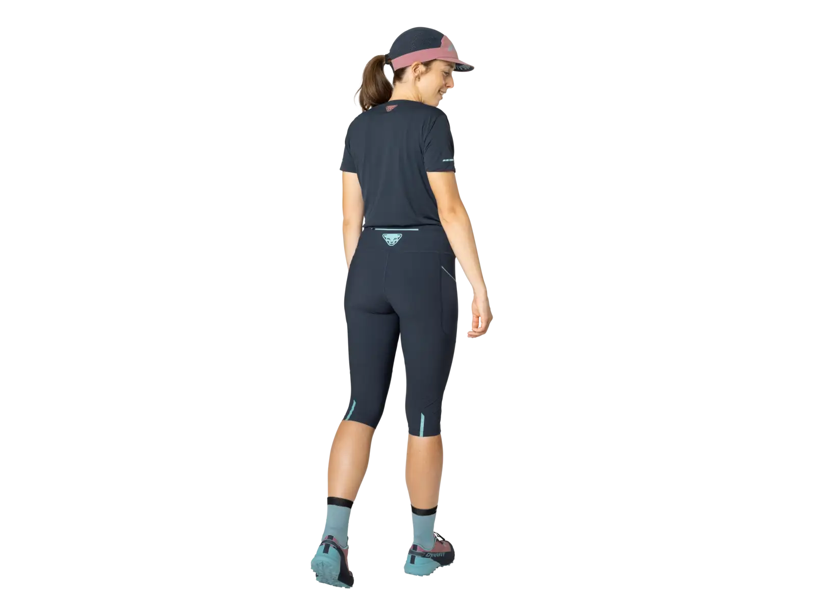 Dynafit Alpine 3/4 women's running pants Blueberry