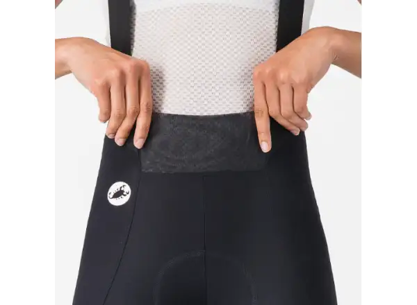 Castelli Espresso 2 W women's shorts with pad and bib Black