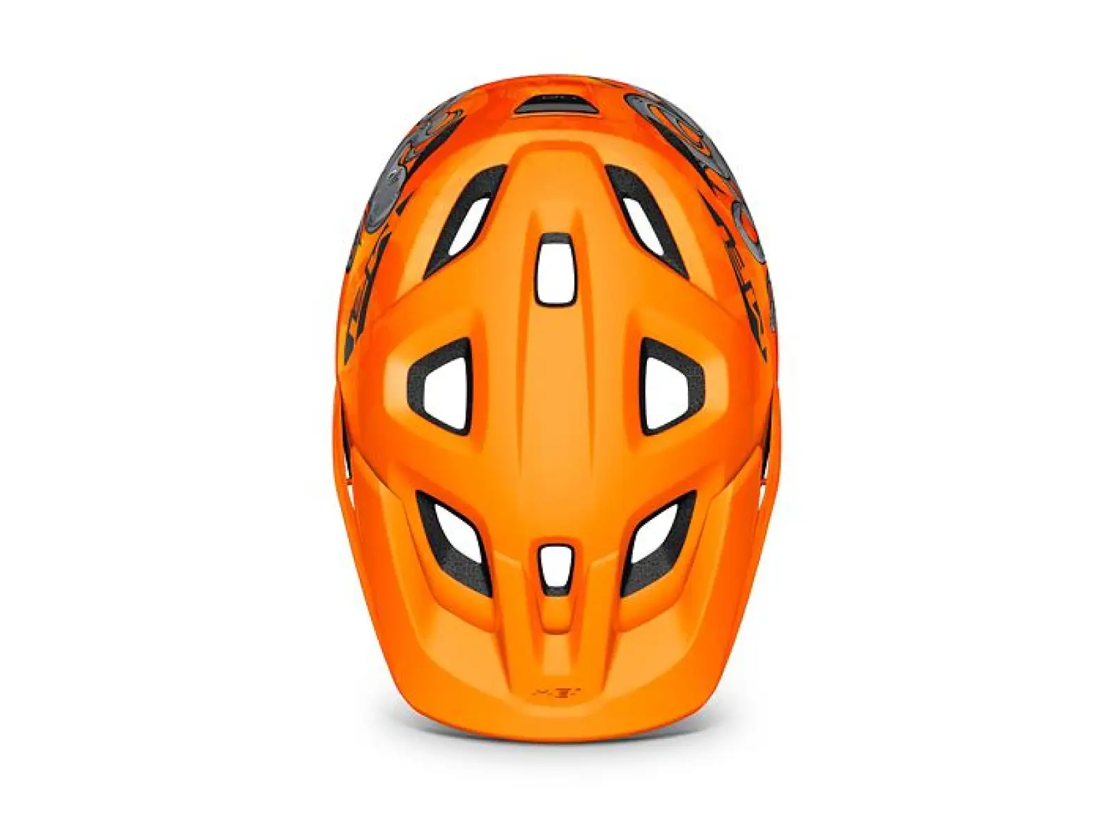 MET Eldar junior helmet octopus/orange size Uni (52-57 cm)