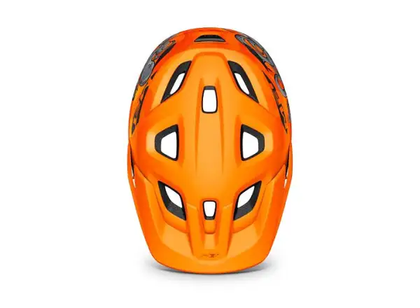 MET Eldar junior helmet octopus/orange size Uni (52-57 cm)