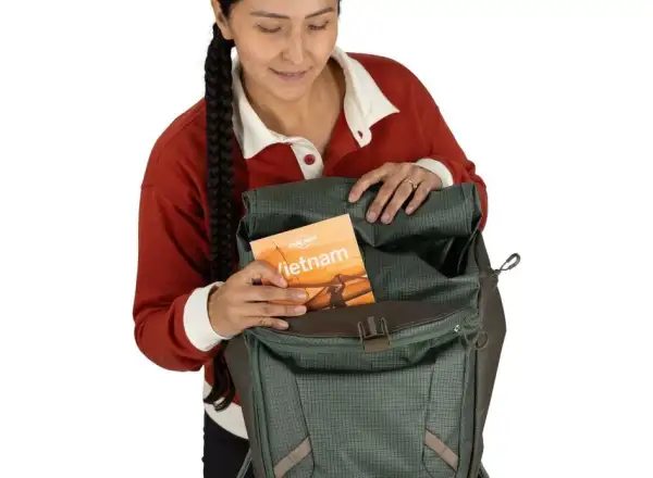 Osprey Transporter Roll Top backpack Euphoria Purple