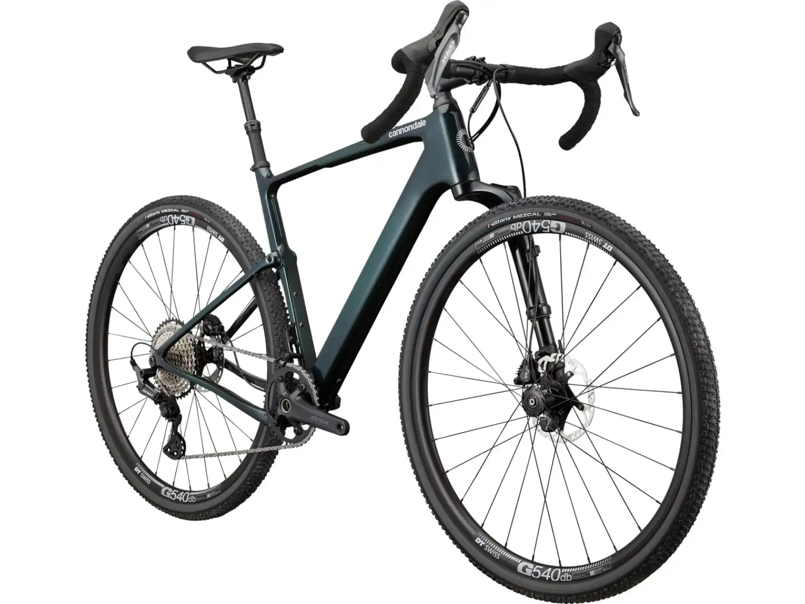 Cannondale Topstone Carbon 2 Lefty gravel bike Green size M