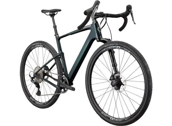 Cannondale Topstone Carbon 2 Lefty gravel bike Green size M