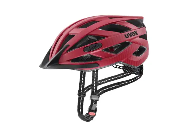Uvex City I-VO helmet Ruby Red Matt