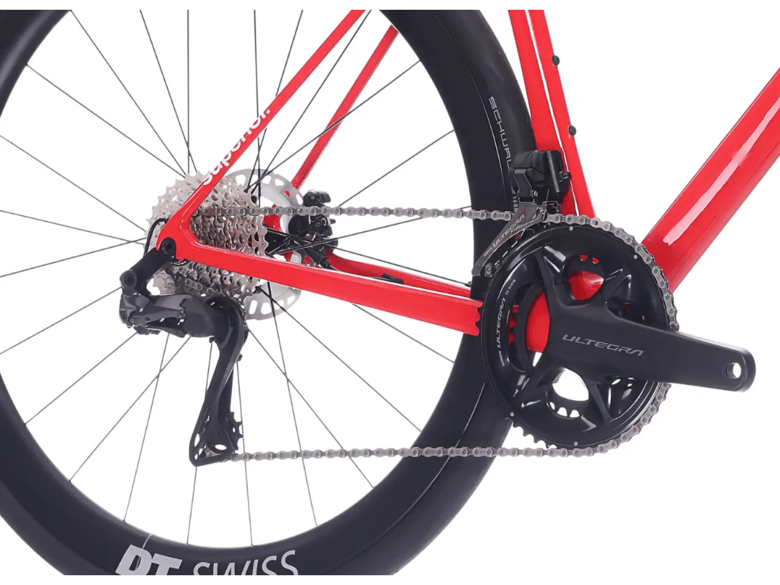 Superior RR 9.8 road bike road bike Gloss Red / White