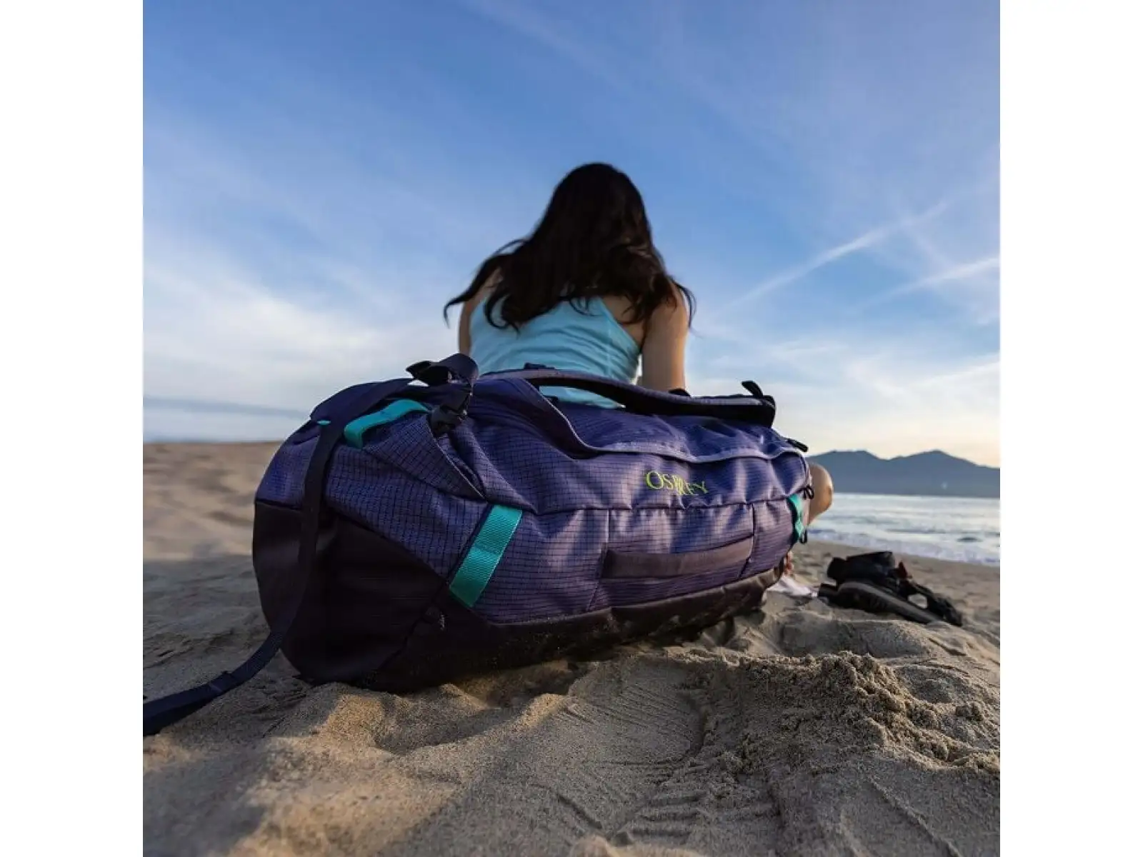 Osprey Transporter Duffel 40 travel bag Pine Leaf