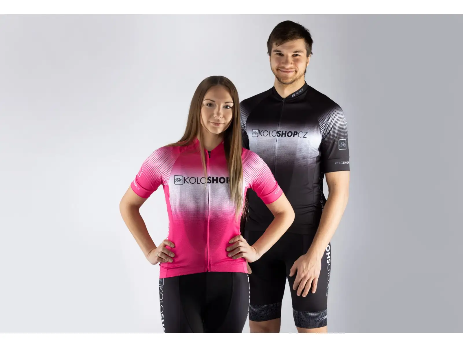 Koloshop Force men's jersey short sleeve black
