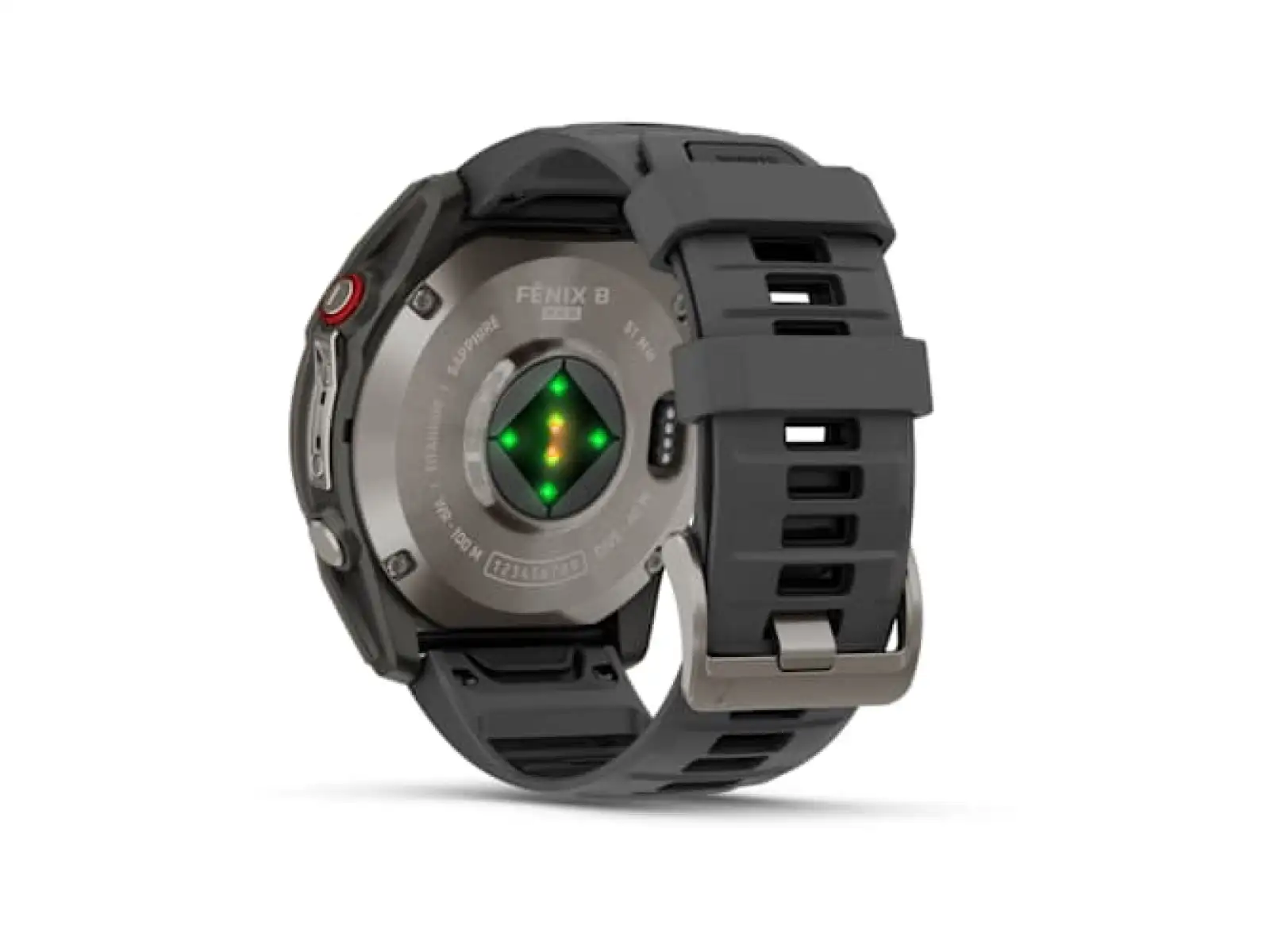 Garmin fenix 8 Pro 51 mm AMOLED Sapphire smart watch Titanium Graphite/Black