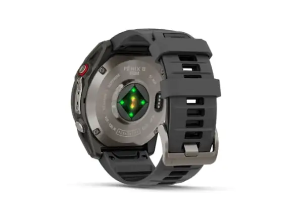 Garmin fenix 8 Pro 51 mm AMOLED Sapphire smart watch Titanium Graphite/Black