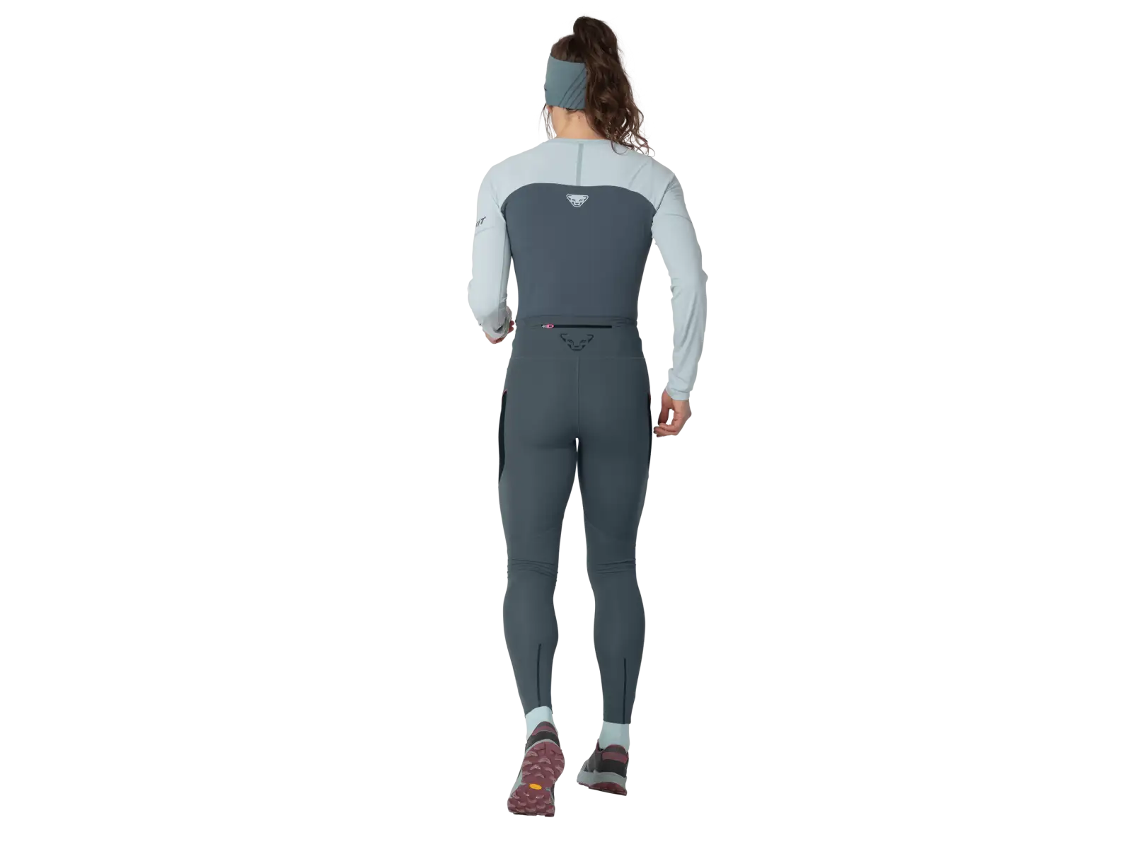 Dynafit Warm ultra women's running leggings Cinder/Black Out